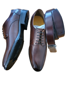 Double Stitched Corporate Leather Shoes