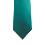 Load image into Gallery viewer, Mint Solid Satin 100% Microfiber Necktie.  Matching Pocket sold separately. 
