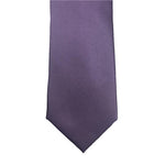 Load image into Gallery viewer, Muave Solid Satin 100% Microfiber Necktie.  Matching Pocket sold separately.
