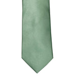 Load image into Gallery viewer, Sage Solid Satin 100% Microfiber Necktie.  Matching Pocket sold separately.
