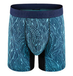 Load image into Gallery viewer, Devon and Lang Journey Boxer Brief Tidal pattern

