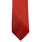 Load image into Gallery viewer, Rust Solid Satin 100% Microfiber Necktie. Matching Pocket sold separately.
