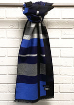 Load image into Gallery viewer, Multi-Block Striped Scarf
