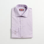 Load image into Gallery viewer, Lilac Long Sleeve Shirt, Slim Fit
