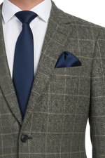 Load image into Gallery viewer, Eye-Catching Slim Fit Brown Blazer
