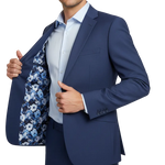 Load image into Gallery viewer, Refined Stretch Royal Blue Slim Fit Suit
