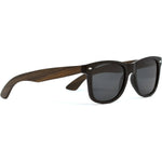 Load image into Gallery viewer, Ebony Wood Sunglasses with Black Polarized Lenses
