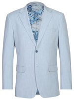 Charger l'image dans la galerie, Light Blue Stretch 2-Piece Slim Fit Suit
