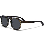 Load image into Gallery viewer, Ebony Panto Sunglasses with Black Polarized Lenses
