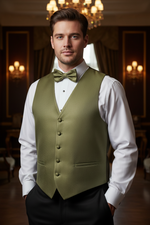 Load image into Gallery viewer, Herringbone Tuxedo Vest
