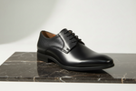 Charger l'image dans la galerie, Experience relaxed sophistication with these Classic Cap Toe Lace Up Oxford Dress Shoes. Made from premium vegan leather, they feature a stitched cap toe and blind eyelet lacing. The full-length leather sock liner ensures comfort, while the EVA cushioned footbed provides support with every step. With a durable, odor-free rubber outsole and a 1" heel, these shoes come in sizes 6 to 18 with medium and wide widths. Perfect for any occasion. 
