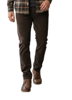 Load image into Gallery viewer, Experience unmatched comfort and style with the 21 Wale Corduroys. Crafted from 98% cotton and 2% spandex, they offer the exceptional comfort and style of the 21 Wale Corduroys, which feature a perfect balance of softness and stretch. The fine wale finish not only adds a touch of sophistication but also makes these corduroys incredibly versatile, ideal for any casual or semi-casual gathering. Elevate your wardrobe with these must-have trousers that deliver both comfort and flair.
