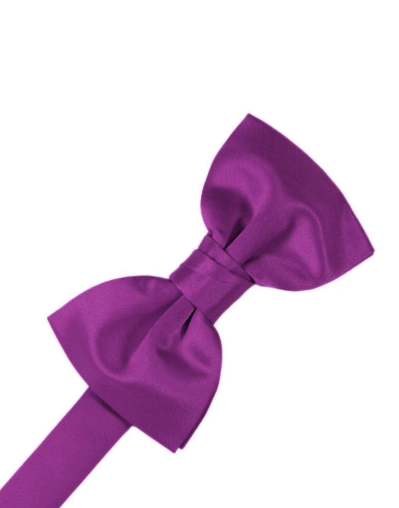 Kid's Luxury Satin Pre-Tied Bow Tie Collection