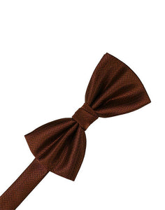 Kids Herringbone Pre-tied Bow Tie Collection