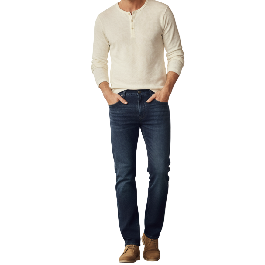 Straight Cut Jeans