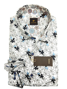 100% Cotton Floral Long Sleeve Shirt