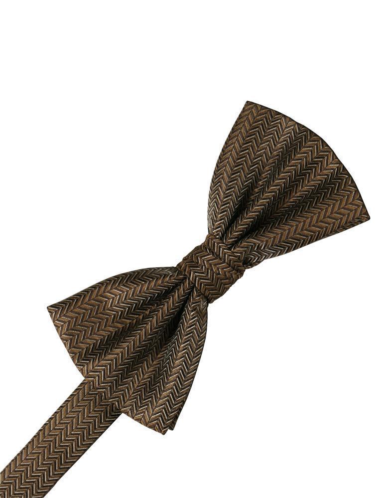 Kids Herringbone Pre-tied Bow Tie Collection