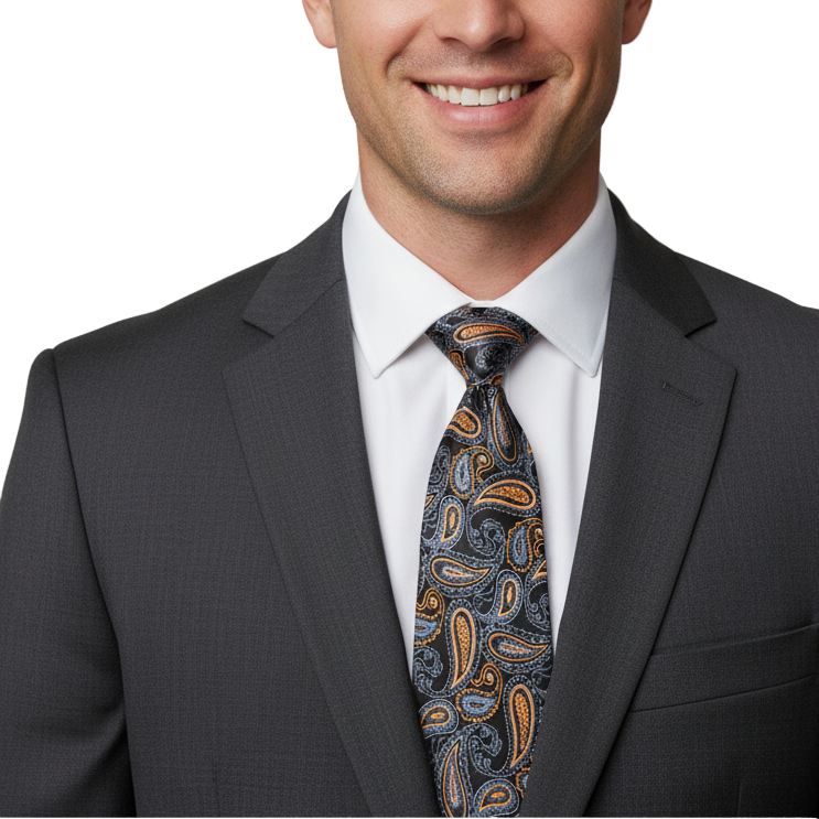 Paisley Silk Tie