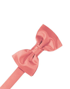 Kid's Luxury Satin Pre-Tied Bow Tie Collection