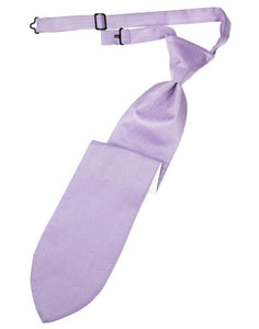 Kids Herringbone Pre-tied Necktie Collection