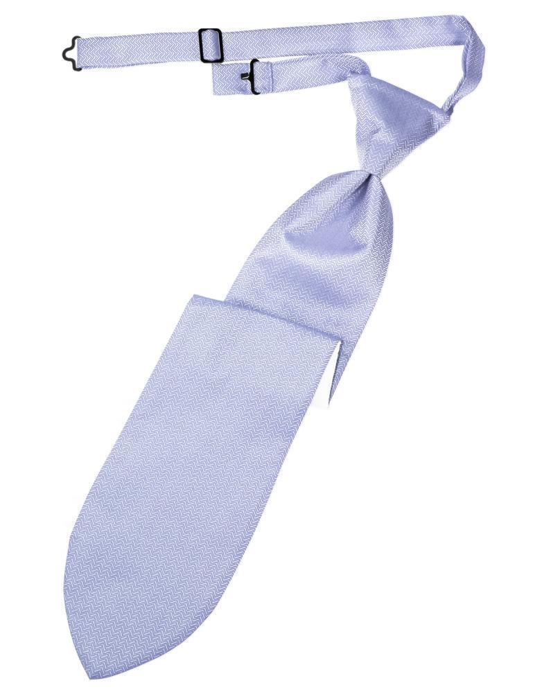 Kids Herringbone Pre-tied Necktie Collection