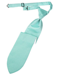 Kids Herringbone Pre-tied Necktie Collection