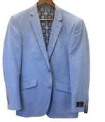 Load image into Gallery viewer, Slim Fit Light Blue Sport Jacket

