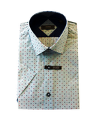 Charger l'image dans la galerie, Easy care Cotton Seafoam Short Sleeve Sports Shirt
