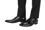 Load image into Gallery viewer, Black monk strap  dress shoes
