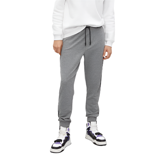 Pocket Detailed Striped Joggers