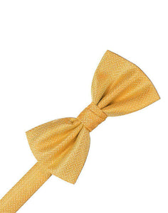 Kids Herringbone Pre-tied Bow Tie Collection