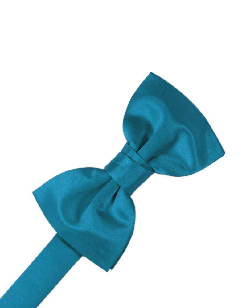 Kid's Luxury Satin Pre-Tied Bow Tie Collection