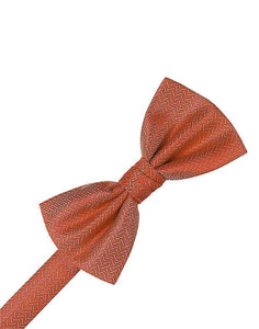 Kids Herringbone Pre-tied Bow Tie Collection