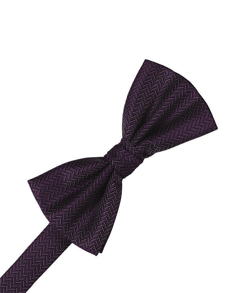 Kids Herringbone Pre-tied Bow Tie Collection