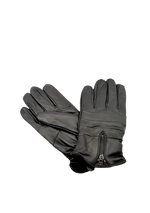 Charger l&#39;image dans la galerie, Men&#39;s Black Leather Gloves
