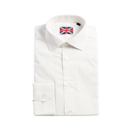 Load image into Gallery viewer, Berlin Slim Fit Poly/Cotton Dress Shirt Long Sleeve
