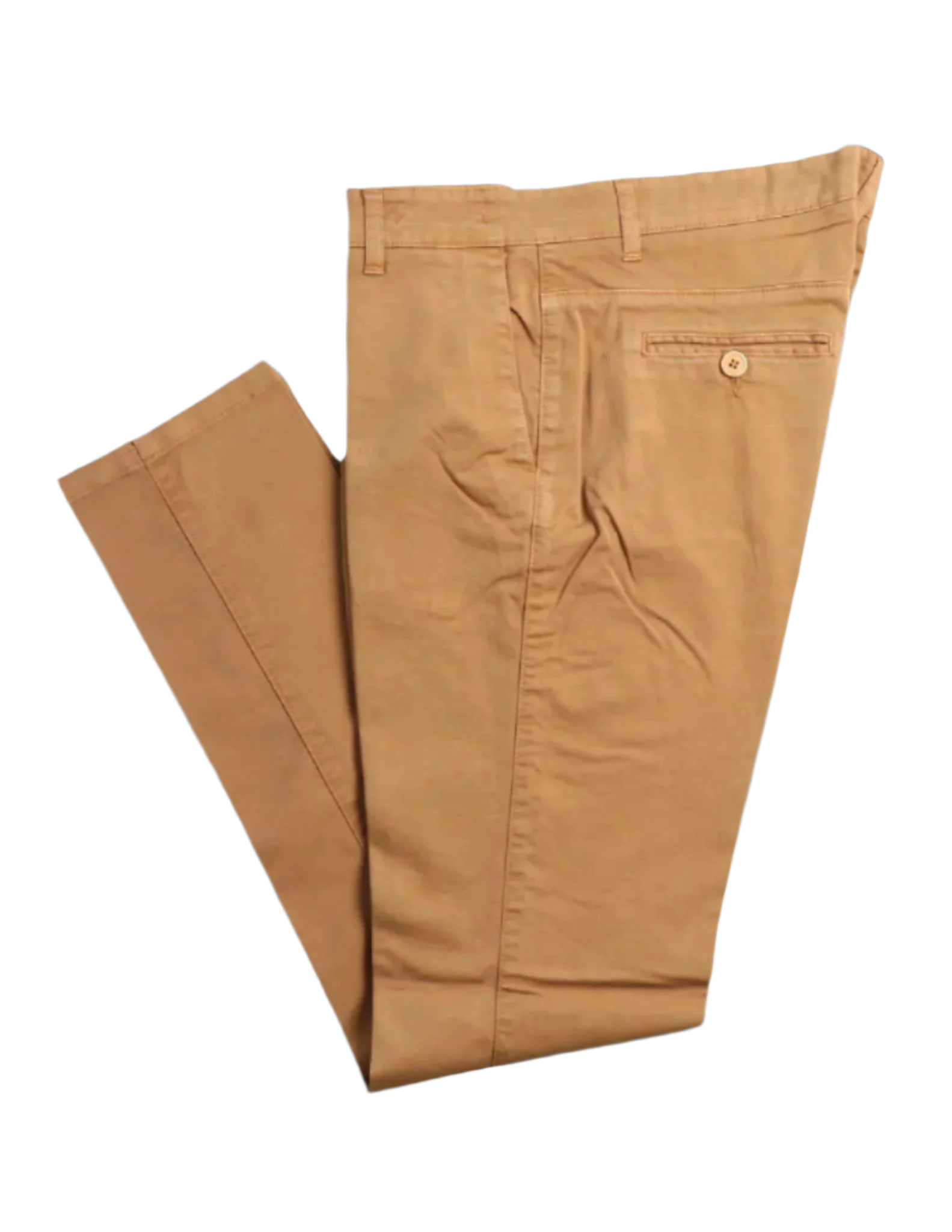 Premium Stretch Camel Slim Fit Chino Pants