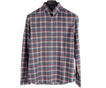 Load image into Gallery viewer, Charcoal 100% Cotton Flannel Long Sleeve Sports Shirt
