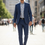 Load image into Gallery viewer, Cotton/Spandex Long Sleeve Floral Sports Shirt
