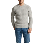 Charger l'image dans la galerie, Classic Cable-Knit, Crewneck , 100% Organic Cotton Sweater
