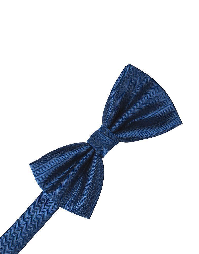 Kids Herringbone Pre-tied Bow Tie Collection