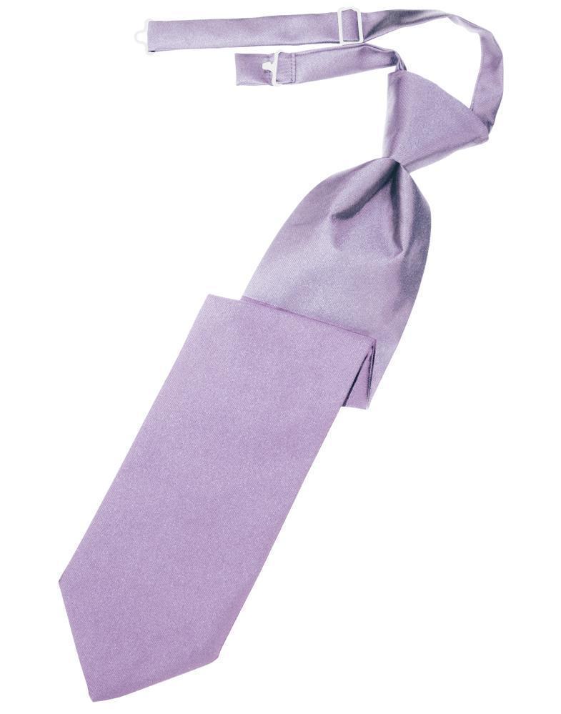 Kids Luxurious Satin  Pre-Tied Necktie