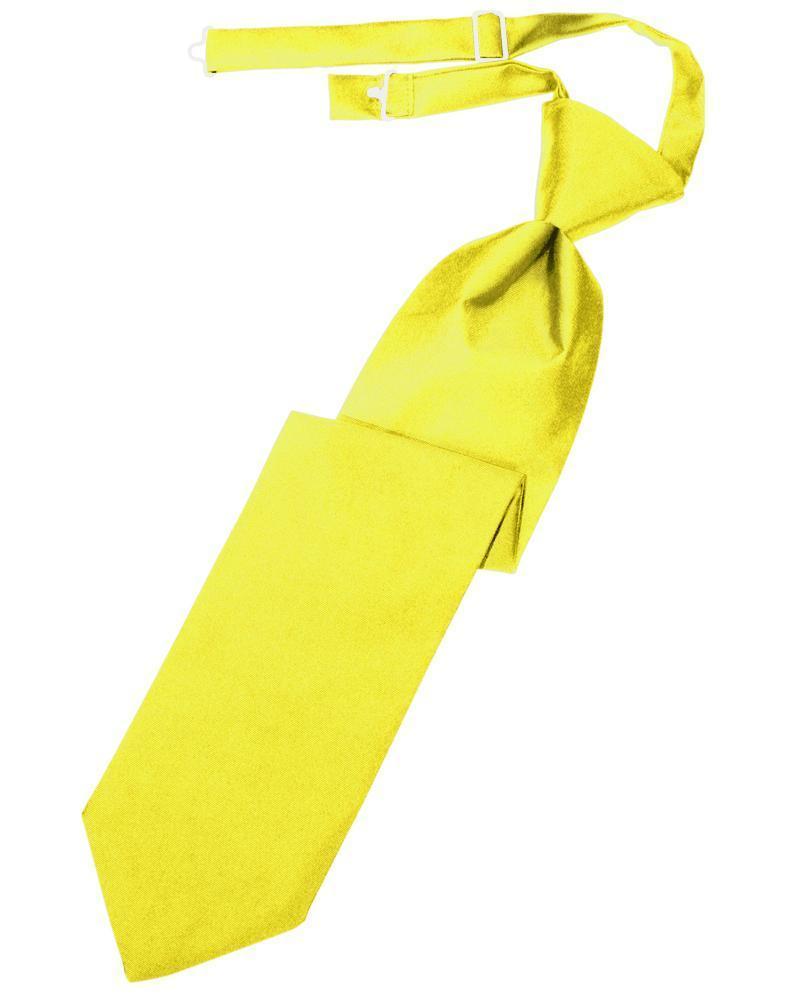 Kids Luxurious Satin  Pre-Tied Necktie