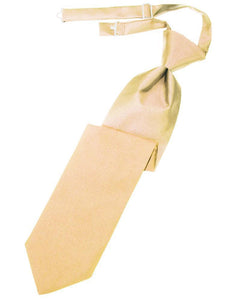 Kids Luxurious Satin  Pre-Tied Necktie