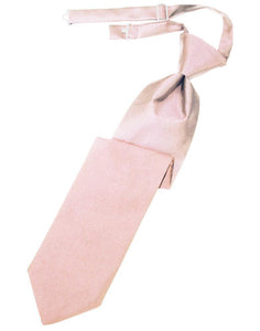 Kids Luxurious Satin  Pre-Tied Necktie