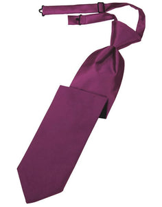 Kids Luxurious Satin  Pre-Tied Necktie