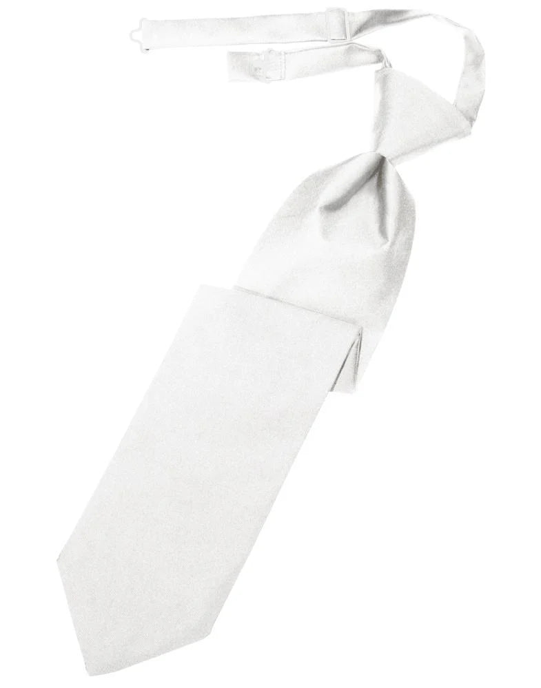 Kids Luxurious Satin  Pre-Tied Necktie