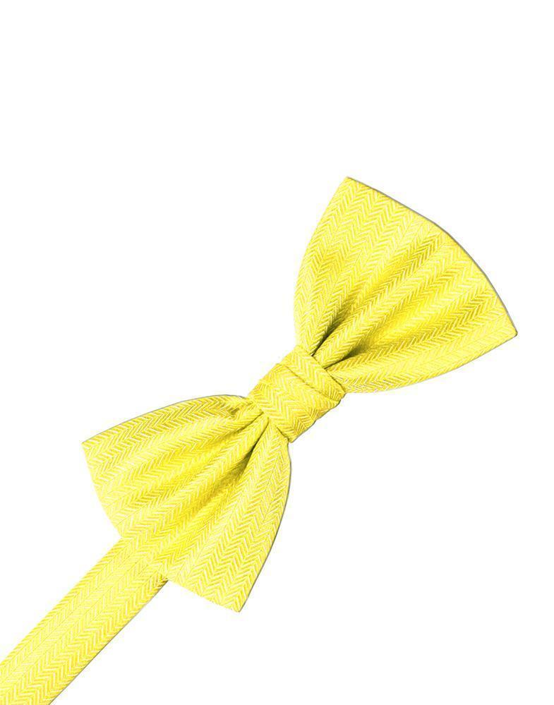 Kids Herringbone Pre-tied Bow Tie Collection