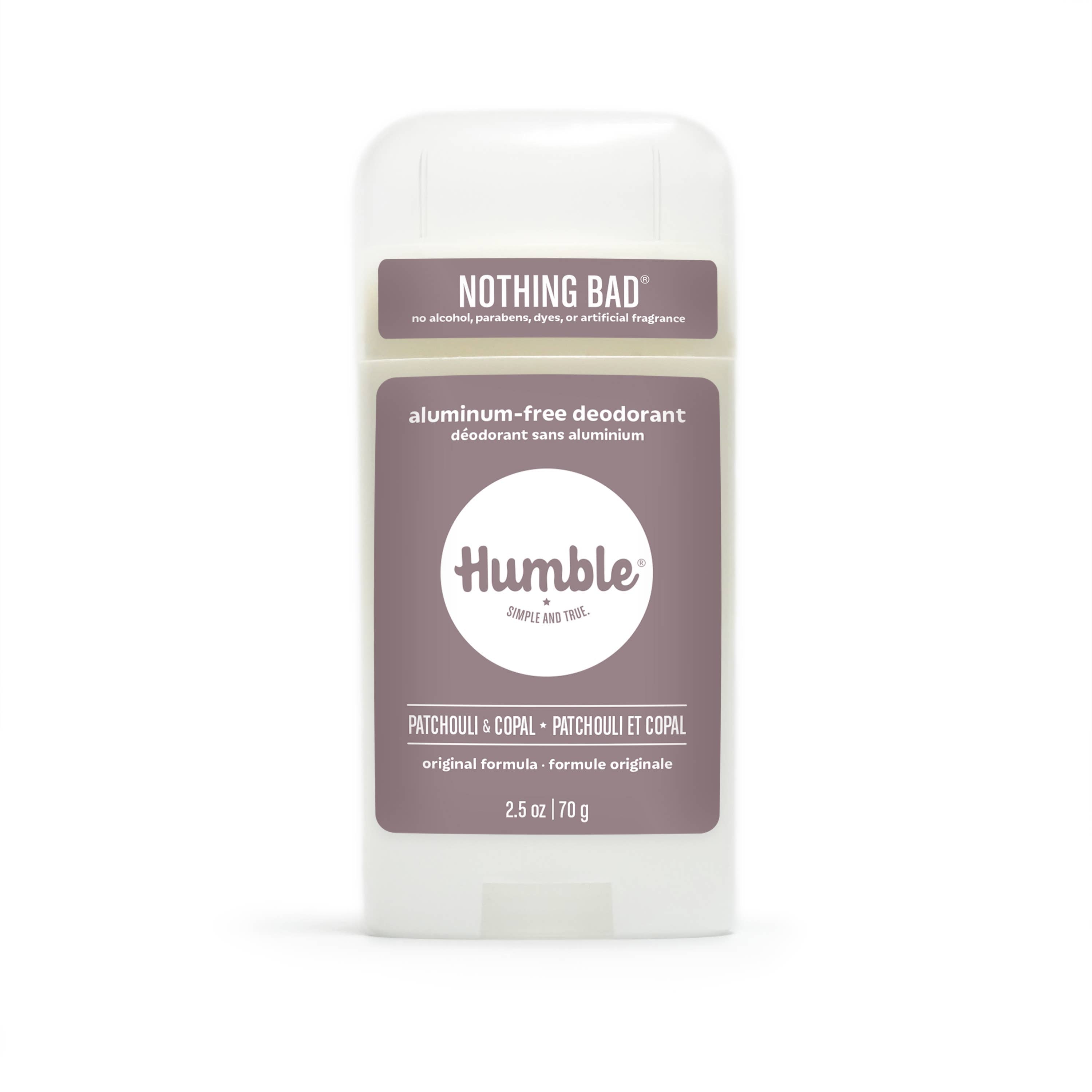 Patchouli & Copal Aluminum Free Deodorant