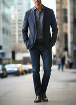 Load image into Gallery viewer, Cotton Knit Long Sleeve Slim Fit Sports Shirt
